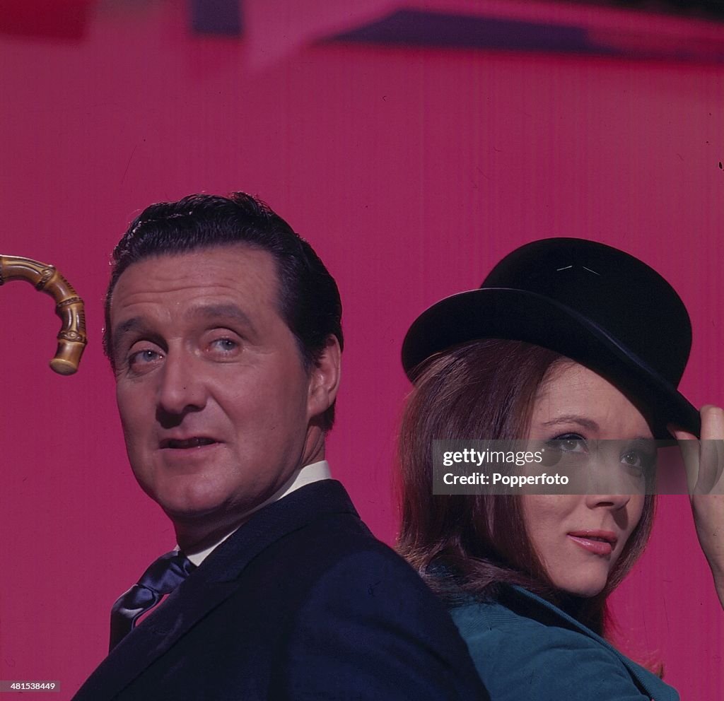 Steed And Emma Peel From The Avengers