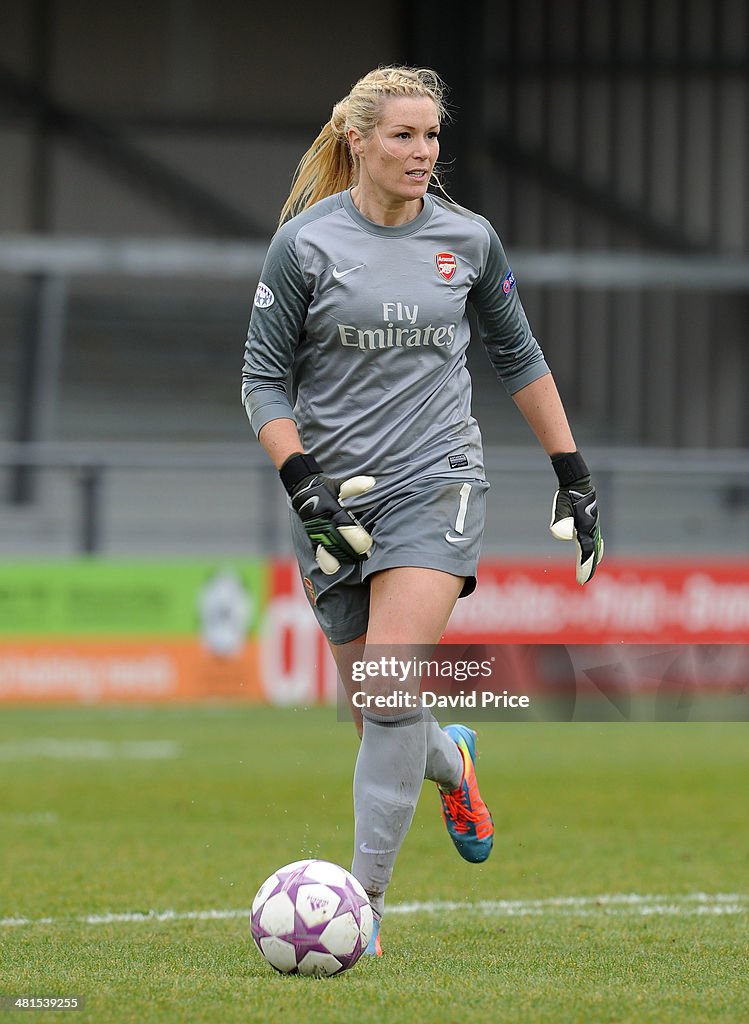 Arsenal Ladies v Birmingham City Ladies - Womens UEFA Champions League Quarter Final