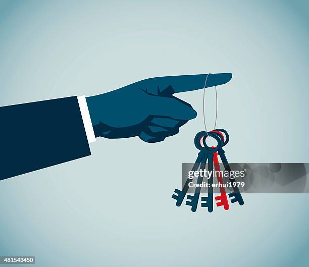 contrasts - string around finger vector stock illustrations