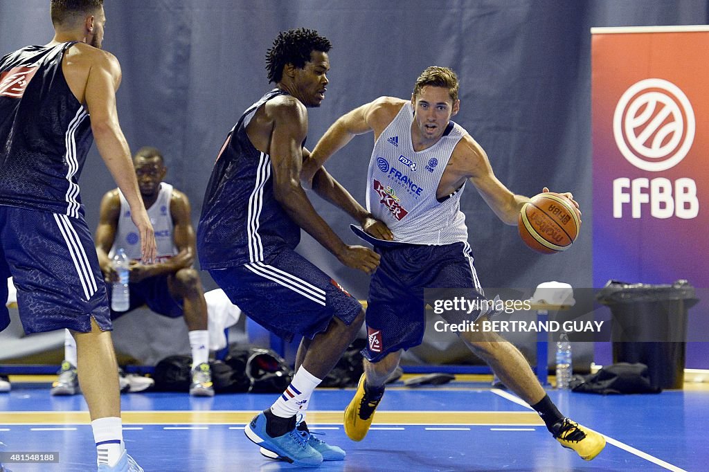 BASKET-EUROBASKET-2015-FRA-TRAINING