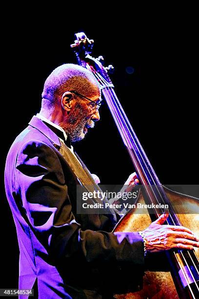 Ron Carter performs live at Port Of Rotterdam on July 11, 2015 in Rotterdam, Netherlands.