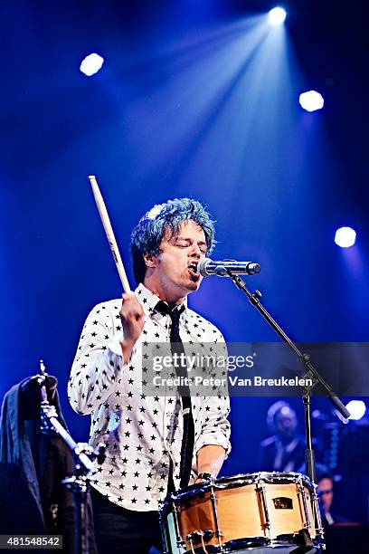 Jamie Cullum performs live at Port Of Rotterdam on July 11, 2015 in Rotterdam, Netherlands.