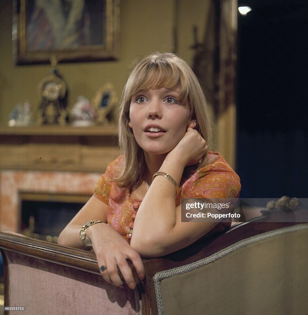 1968 English Actress Tessa Wyatt Posed On The Set Of The Television 1968-english-actress-tessa-wyatt-posed-on-the-set-of-the-television