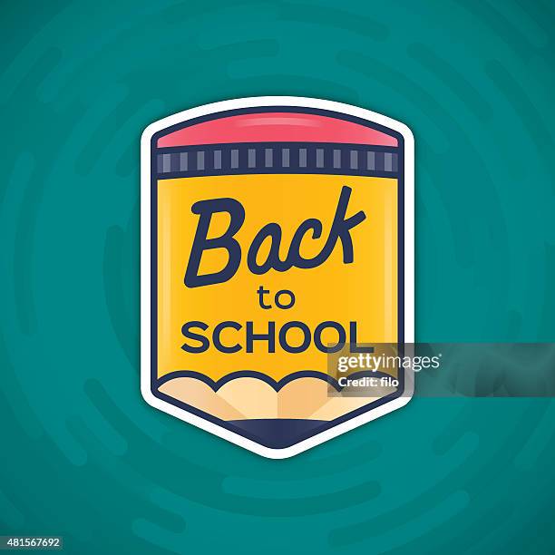 stockillustraties, clipart, cartoons en iconen met back to school message - middelbare scholier