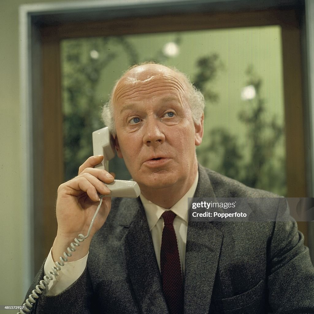 1968 English actor William Mervyn pictured in a scene from the
