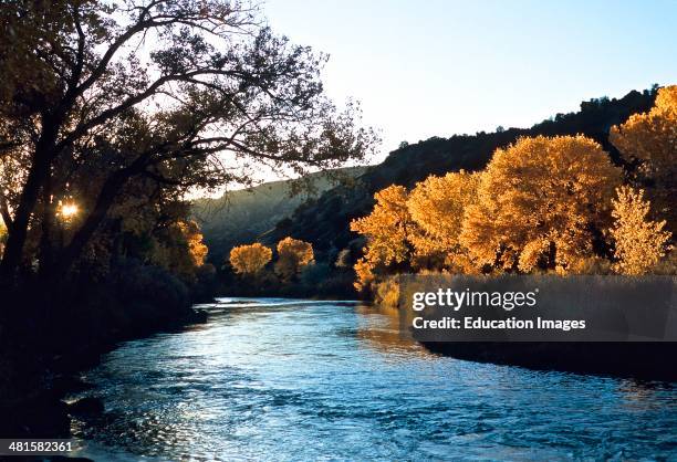 Rio Grande River, Embudo, NM.