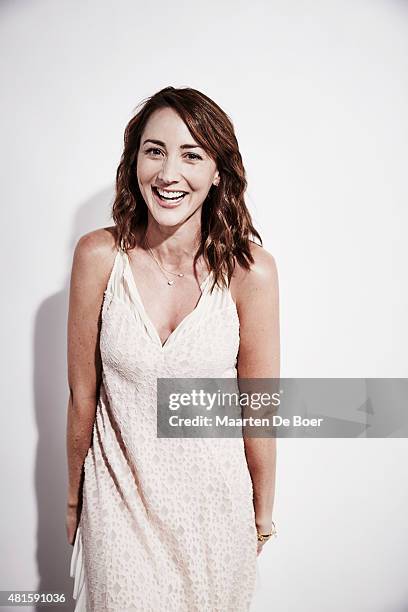 Actress Bree Turner of 'Grimm' poses for a portrait at the Getty Images Portrait Studio Powered By Samsung Galaxy At Comic-Con International 2015 at...