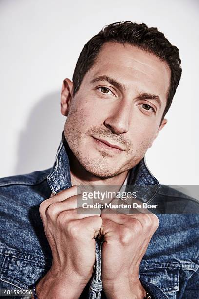 Actor Sasha Roiz of 'Grimm' poses for a portrait at the Getty Images Portrait Studio Powered By Samsung Galaxy At Comic-Con International 2015 at...