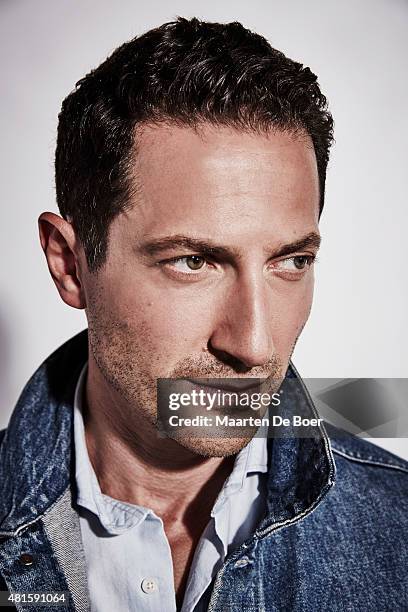 Actor Sasha Roiz of 'Grimm' poses for a portrait at the Getty Images Portrait Studio Powered By Samsung Galaxy At Comic-Con International 2015 at...