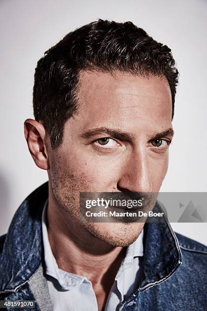 Actor Sasha Roiz of 'Grimm' poses for a portrait at the Getty Images Portrait Studio Powered By Samsung Galaxy At Comic-Con International 2015 at...
