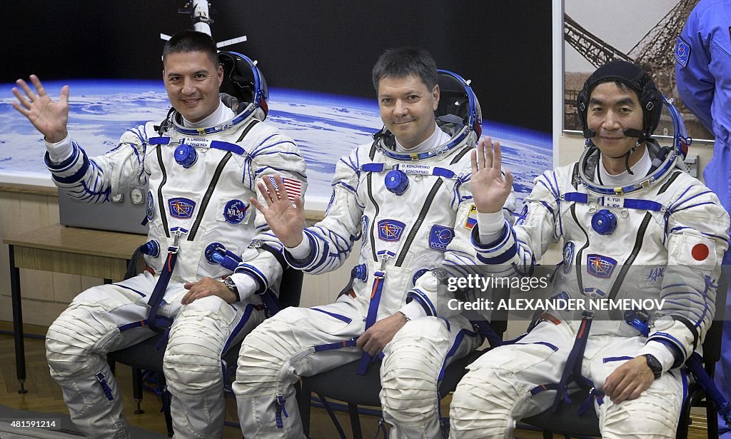 KAZAKHSTAN-RUSSIA-US-JAPAN-SPACE-ISS