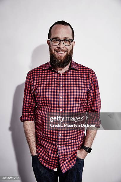 Producer Martin Gero of 'Blindspot' poses for a portrait at the Getty Images Portrait Studio Powered By Samsung Galaxy At Comic-Con International...