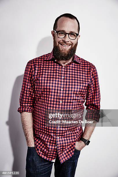 Producer Martin Gero of 'Blindspot' poses for a portrait at the Getty Images Portrait Studio Powered By Samsung Galaxy At Comic-Con International...