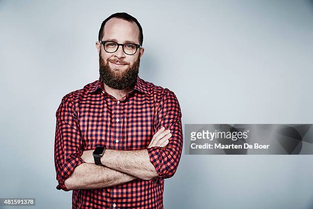 Producer Martin Gero of 'Blindspot' poses for a portrait at the Getty Images Portrait Studio Powered By Samsung Galaxy At Comic-Con International...