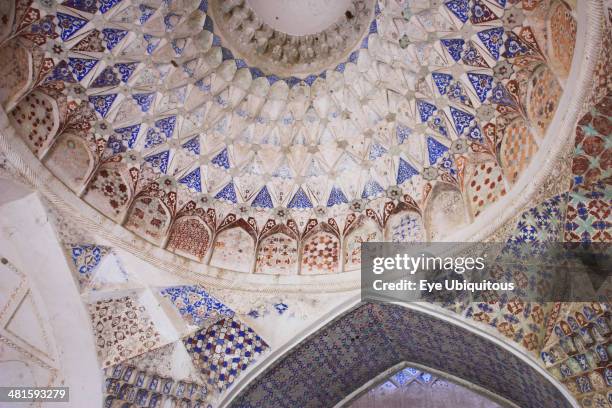 Afghanistan, Mother of Cities, Balkh, Mosque interior at the ruins of Takht-i-Pul, once an elite suburb of Balkh built by Amir AfzalKhan in 1855...