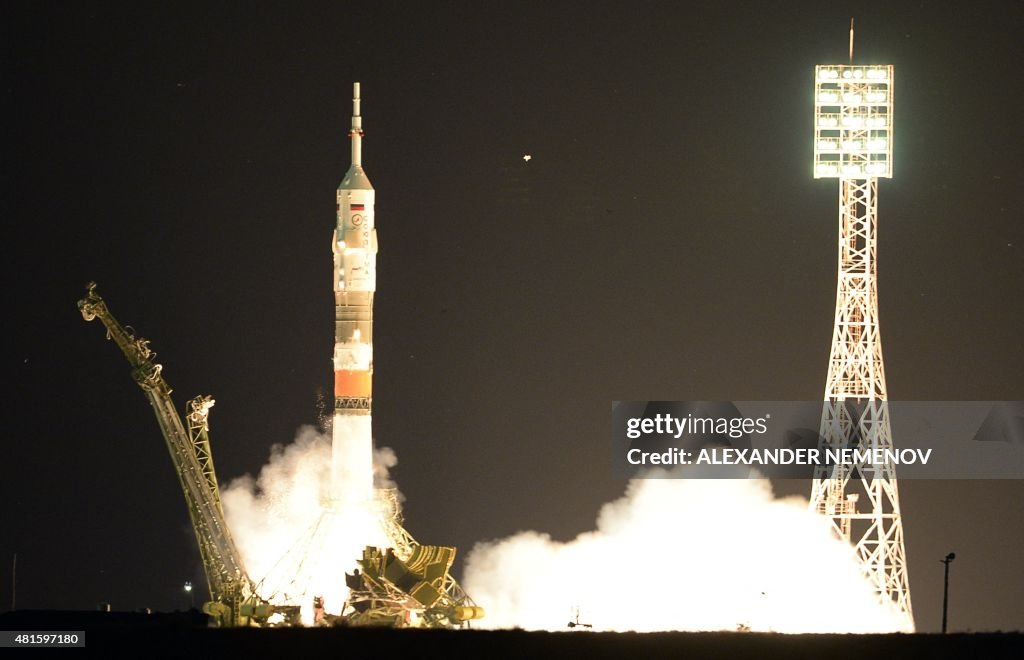 TOPSHOT-KAZAKHSTAN-RUSSIA-US-JAPAN-SPACE-ISS