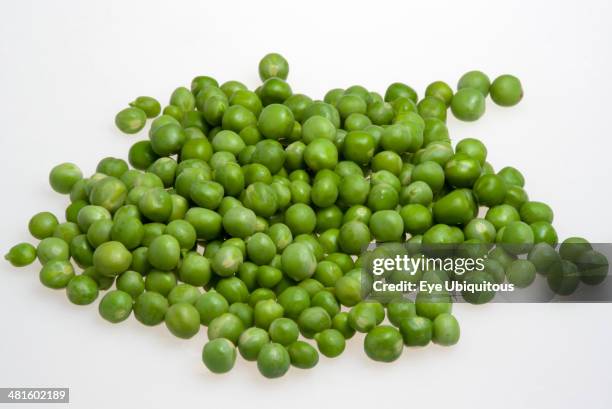 Food, Vegetables, Peas, Fresh ripe green English garden peas Pisum sativum.