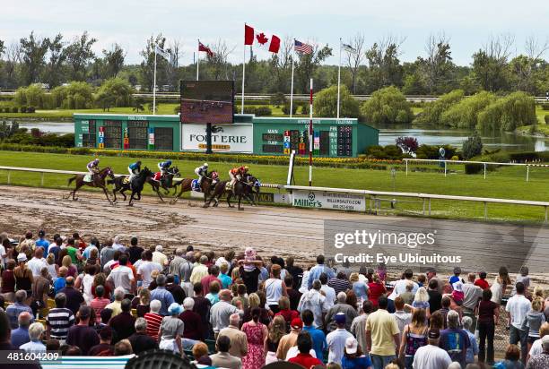 Ontario Racetrack 31 Horse Sand Fort Stock Photos, High-Res Pictures, and Images - Getty ...