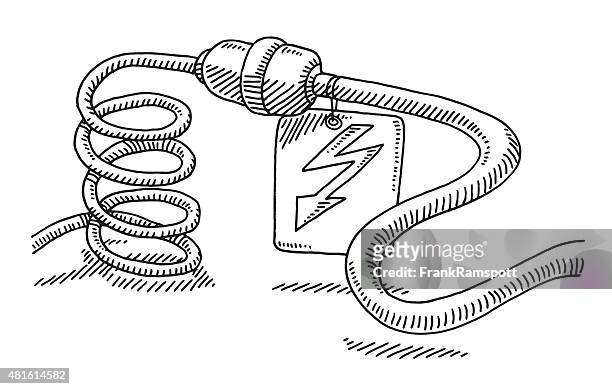 236 Power Cord Drawing Stock Photos, High-Res Pictures, and Images - Getty  Images