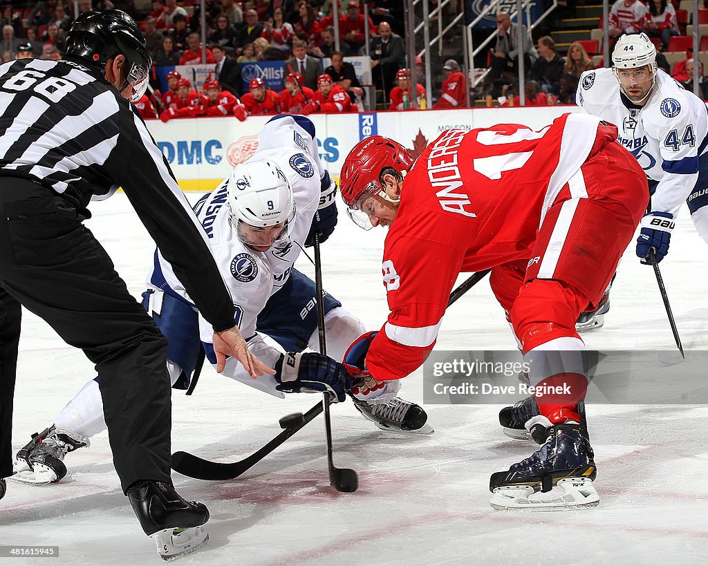 Tampa Bay Lightning v Detroit Red Wings