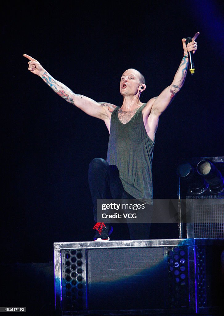 Linkin Park The Hunting Party 2015 China Tour In Shanghai