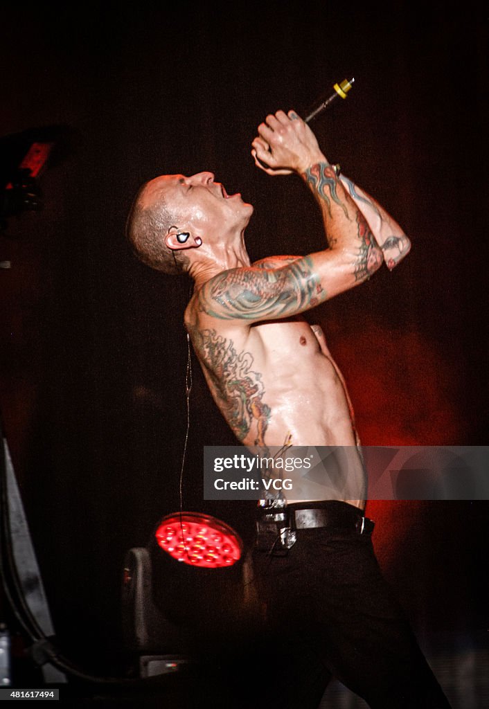 Linkin Park The Hunting Party 2015 China Tour In Shanghai