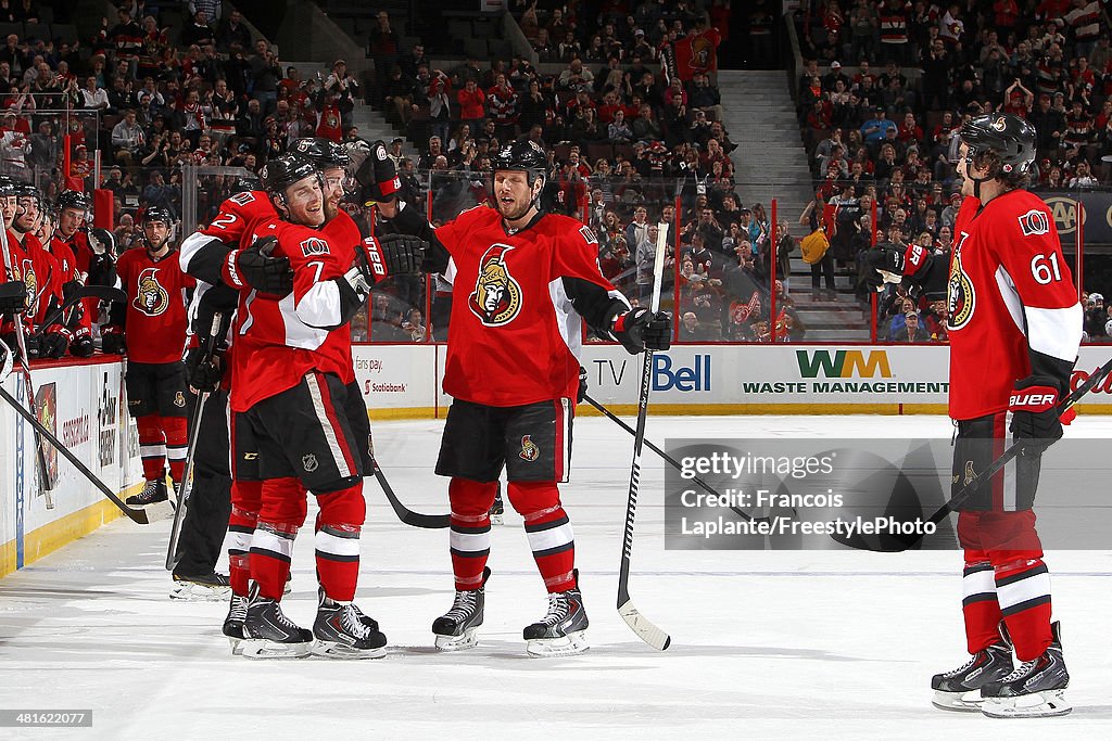 Calgary Flames v Ottawa Senators