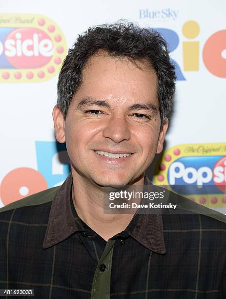 Director / Writer Carlos Saldanha attends the "Rio 2" special screening after party at Le Parker Meridien on March 30, 2014 in New York City.