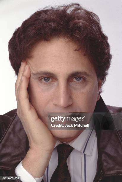 American composer of classical music John Corigliano photographed in New York City in 1991.