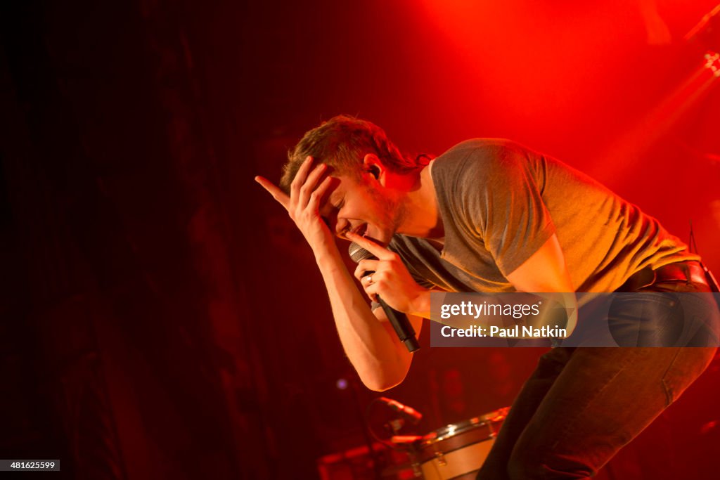 Imagine Dragons Perform Onstage