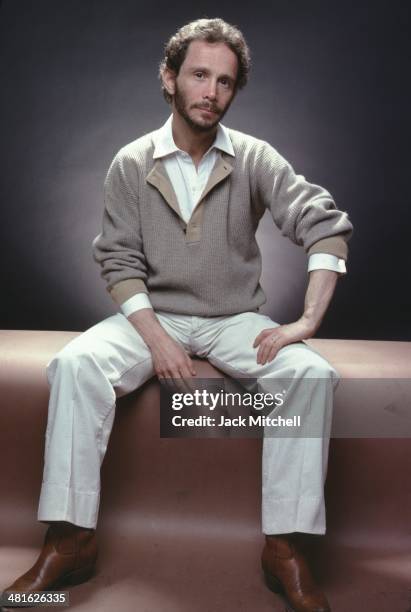 Actor/singer/dancer Joel Grey photographed in New York City in 1979.