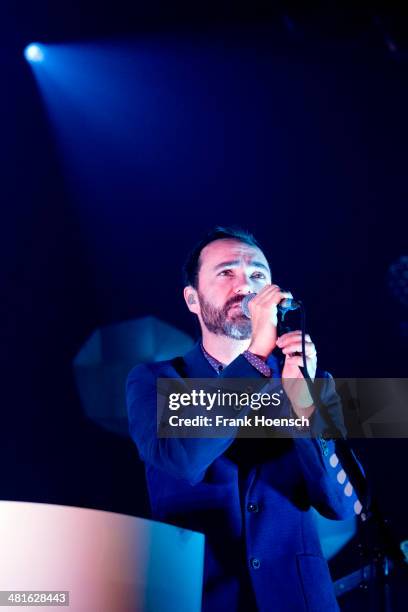 James Mercer of Broken Bells performs live during a concert at the Huxleys on March 30, 2014 in Berlin, Germany.