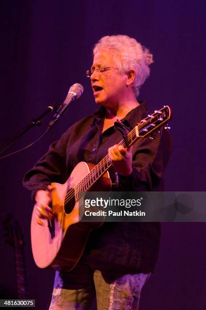 Musician Janis Ian performs at the Old Town School of Folk Music, Chicago, Illinois, August 8, 2008.