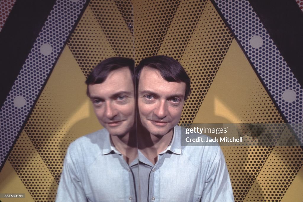 Pop Artist Roy Lichtenstein
