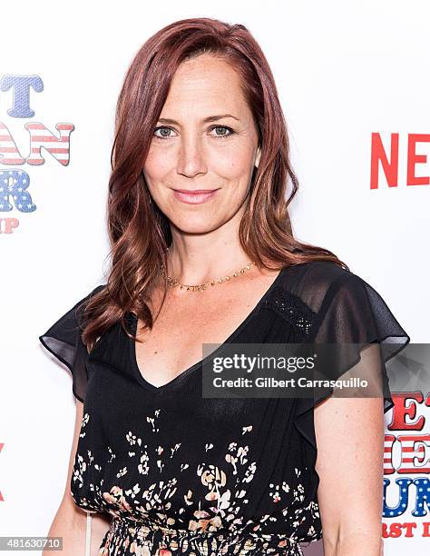 Actress Marisa Ryan attends the 'Wet Hot American Summer: First Day of Camp' Series Premiere at SVA Theater on July 22, 2015 in New York City.