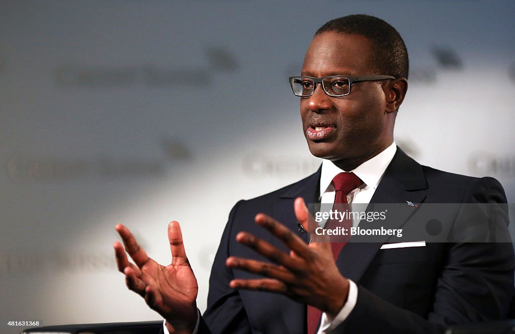 Credit Suisse Group AG Chief Executive Officer Tidjane Thiam Presents Second-Quarter Earnings