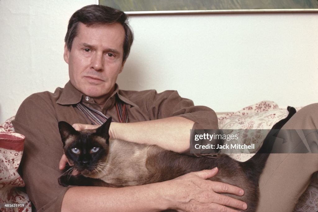 Pulitzer Prize-winning composer and diarist Ned Rorem photographed in ...