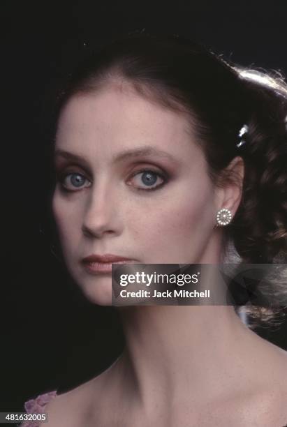 Suzanne Farrell, often referred to as the greatest American lyric ballerina, photographed in New York City in 1983.