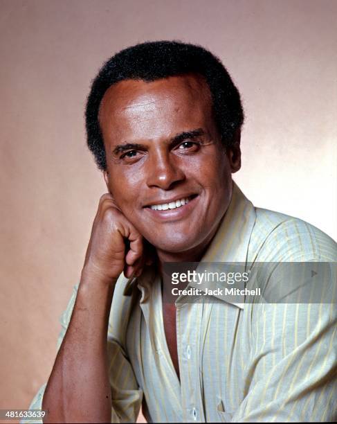 Singer, songwriter and social activist Harry Belafonte photographed in 1970.
