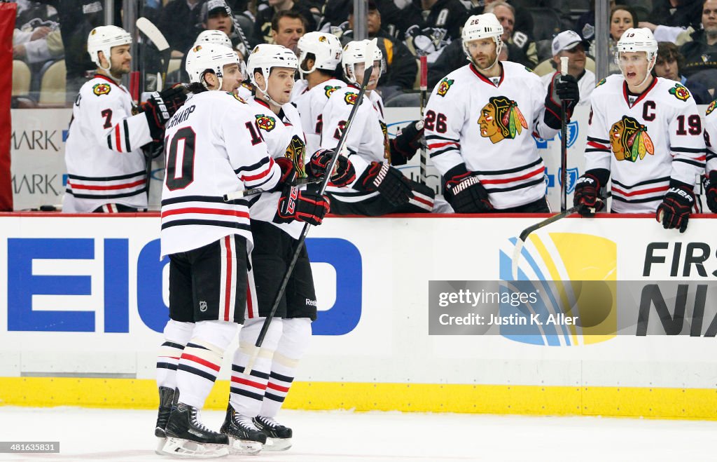 Chicago Blackhawks v Pittsburgh Penguins