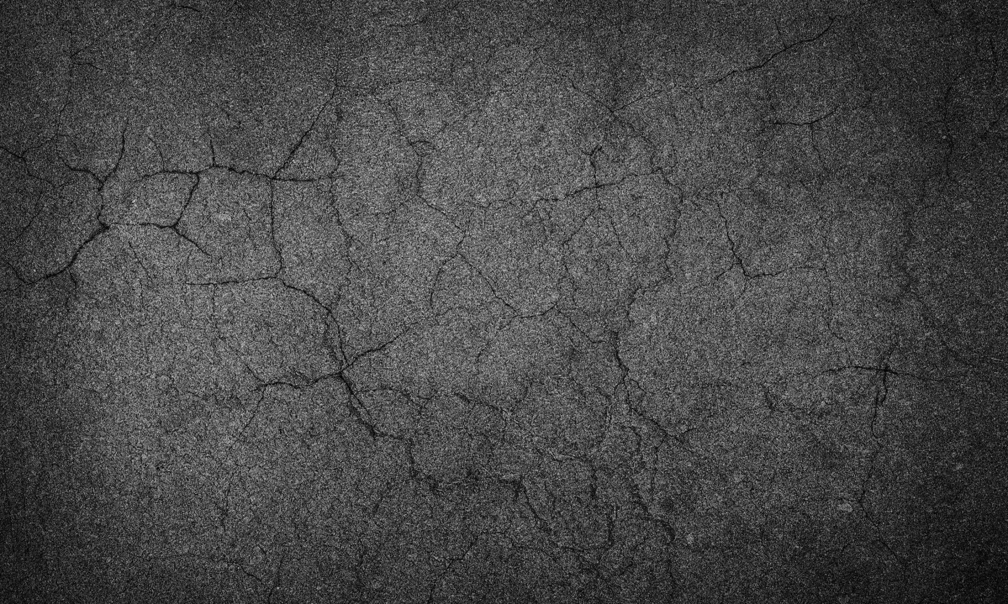 asphalt cracks