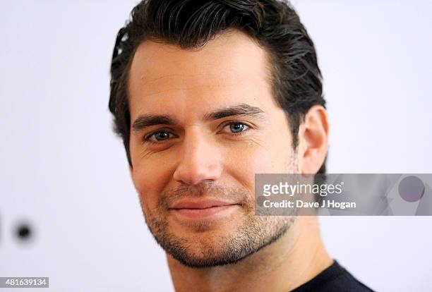 Henry Cavill attends 'The Man from U.N.C.L.E.' photocall at Claridge's Hotel on July 23, 2015 in London, England.
