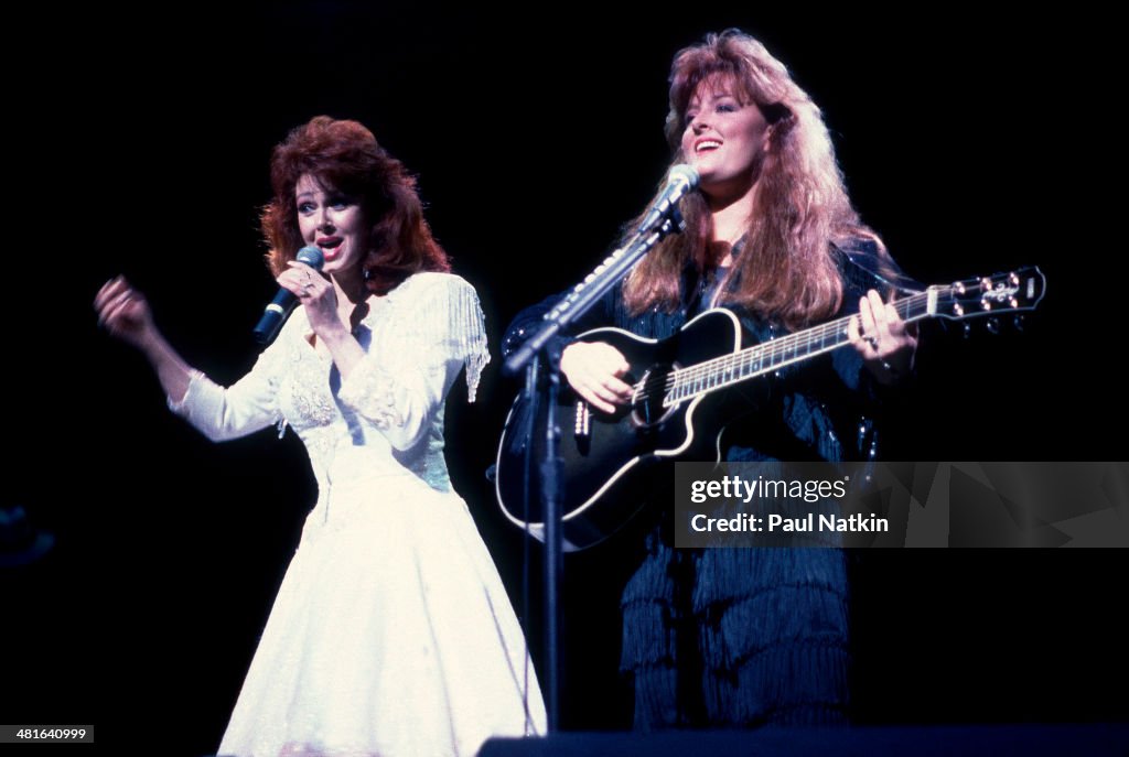 The Judds Perform Onstage