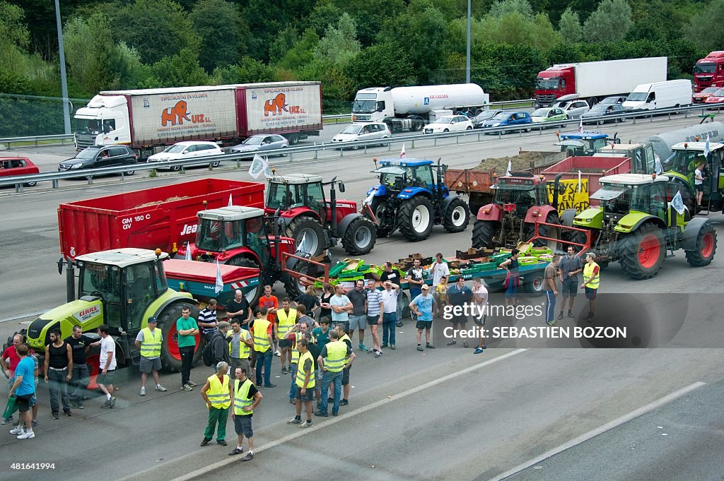 FRANCE-AGRICULTURE-STRIKE