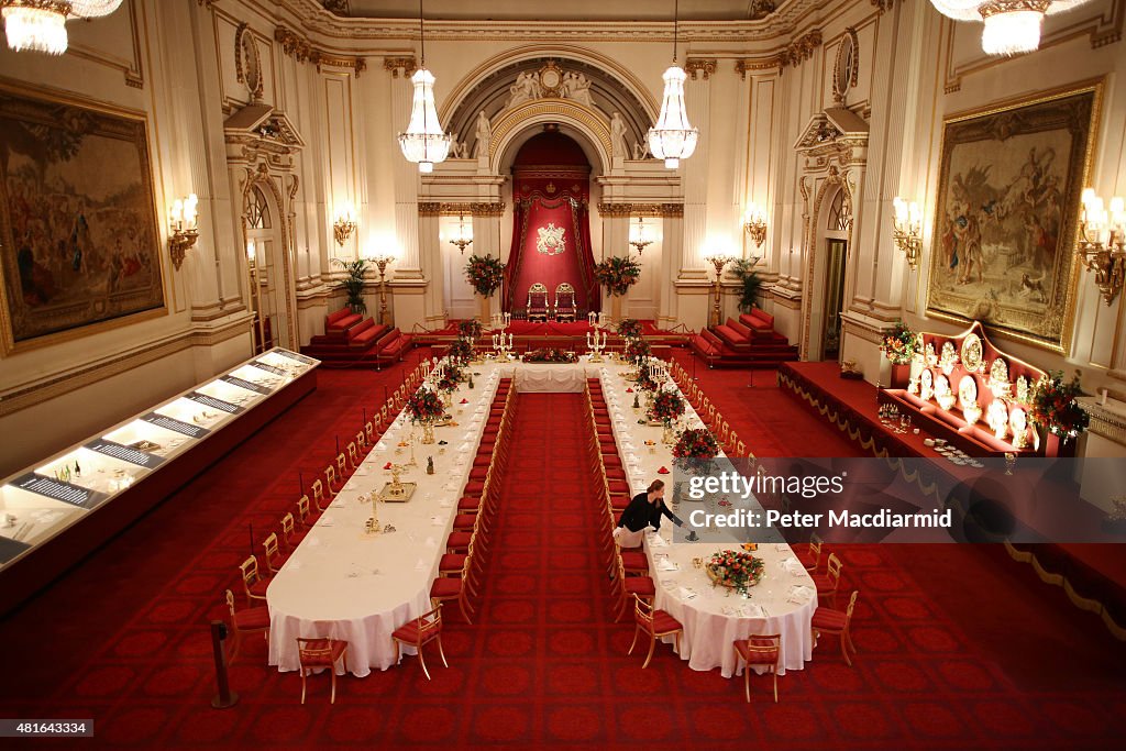 A Royal Welcome Exhibition Opens At Buckingham Palace