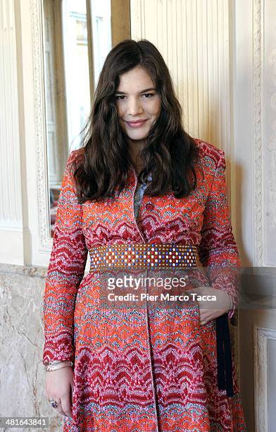 Teresa Missoni attends the press conference of Umberto Veronesi Foundation on March 19, 2014 in Milan, Italy.
