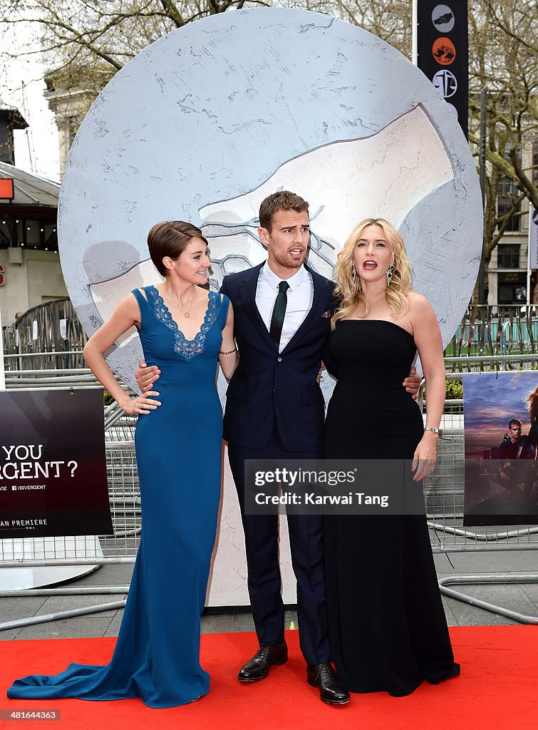 "Divergent" - European Premiere - Red Carpet Arrivals