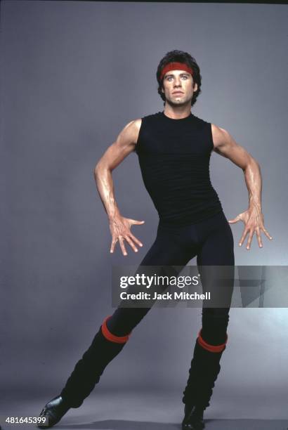 Actor, singer, dancer John Travolta as Tony Manero in 'Staying Alive' in 1983.
