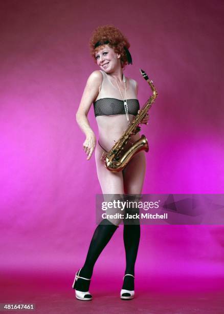 Actress and dancer Gwen Verdon photographed in 1975 starring in her husband Bob Fosse's Broadway musical 'Chicago' .