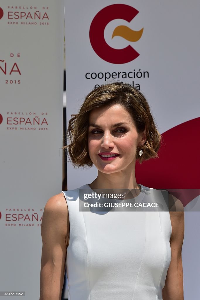 ITALY-SPAIN-ROYALS-EXPO2015